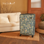 [納莎登]29吋 萊茵系列前開行李箱 花草之境系列 鼠尾草藍, , large