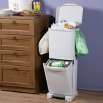 【真心良品】KEYWAY聯府 台北四分類垃圾桶40L垃圾桶, , large