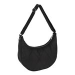 Lesportsac Quilted Medium Hobo 菱格壓紋月亮包/ 黑色, , large