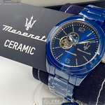[星晴錶業]MASERATI手錶,46mm,R8823150002寶藍色錶面寶藍錶殼寶藍陶瓷錶帶款, , large
