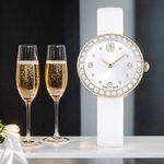 SWAROVSKI 施華洛世奇 Matrix Tennis 水晶錶圈手錶 女錶-30mm 送禮推薦 5710103, , large