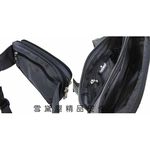 ~雪黛屋~CAUTION腰包台灣製造品質保證外袋可放6吋機運動休閒高單數防水尼龍布材質腰背斜側背ACB2311, , large