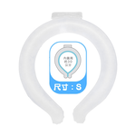 Cool and refreshing neckband - white S, , large