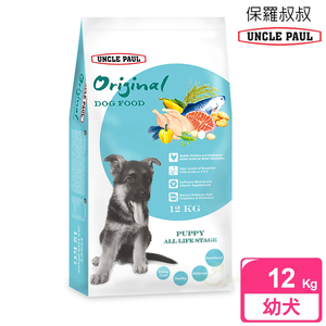 UNCLE PAUL 保羅叔叔 田園生機狗食 10kg 低敏大型-幼犬/全齡用