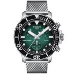 TISSOT 天梭 Seastar 1000 海洋之星300米潛水石英計時手錶 T1204171109100, , large
