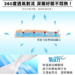 【日本旭川】AIRFit氧活力酷涼涼感2.2cm空氣床墊 伊正推薦 可水洗 6D透氣循環 高回彈 涼墊 涼蓆, , large