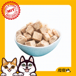 [撥撥] 虱目魚丁 - 邱家兄弟無毒養殖，貓狗適用原肉凍乾｜每包40g, , large