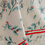 【SOLO Vintage】LCW Home 150x200cm Christmas Fruits Table Cloth Made in Turkey, , large