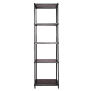 【Y HOUSE】60x45x210cm perforated plate five-layer rack perforated plate rack iron rack - black paint