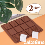 Chocolate Bar Mold Deep Dubai Break Apart Candy Molds Thick Stuffed Silicone Molds, , large