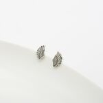 【Angel & Me】天使 翅膀 Angel Wing 一對 s925 純銀 耳環 生日 情人節 禮物, , large