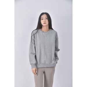 (M) meier q質感棉質灰色長袖上衣二手衣