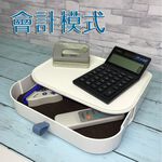 GS MALL 化妝品飾品收納盒 附抽屜 桌面收納 收納架 化妝品盒 飾品盒 收納盒 收納用品 分層收納, , large