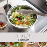 【YOSHIKAWA吉川】aikata不鏽鋼18-8多功能料理夾PD3006 日本製, , large