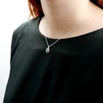 【Angel & Me】Cat Paw s925 sterling silver necklace Birthday gift, , large