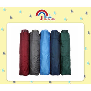 8K銀膠折疊傘 - 時尚、輕便、防風，顏色可選 紅/灰/綠/水/深藍