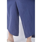 (L) cantwo高腰質感寬藍色長褲二手衣, , large