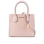 Michael Kors Mercer Logo吊飾荔枝皮革二用包/粉色, , large