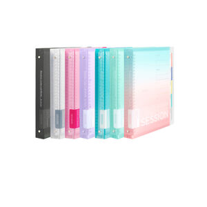 日本maruman SESSION 26孔夾/ B5-多色(MAR F310)淺藍,  日本maruman SESSION 26孔夾/ B5-多色(MAR F310)淺藍