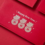 1A 2026 馬年 西式 紅包袋 Happy New Year 10張入 /包 2012, , large