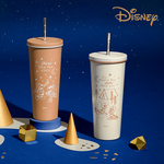 Disney迪士尼 星空米奇304不銹鋼真空保溫吸管隨行杯700ml, , large