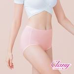 【Clany可蘭霓】美膚保養絲蛋白高腰L-Q(2XL)內褲 玫瑰粉 2189-32, , large