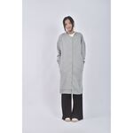 (XL) suitangtang長版排扣灰色外套二手衣, , large