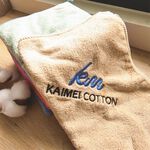 [Kaimei Cotton Industry] 10 randomly selected top-quality ultra-thick microfiber water-absorbent soft square towels. Patented open fiber yarn microfiber square towels, , large