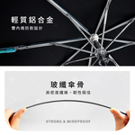 [TDN] Natural Light Ultra-Easy Open/Close Tri-Fold UV-Resistant Umbrella (B7617C) Snowflake Green, , large