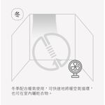 IRIS OHYAMA PCF-HE18 HE18 空氣循環扇 日本 循環扇 電風扇 公司貨, , large