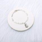 【Angel & Me】定情 繩結 船錨 (大) s925純銀手鍊 腳鍊 生日禮物, , large