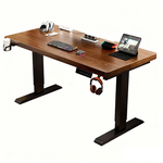 HABABY Huan'an Home Furnishings Solid Wood Adjustable Computer Desk (Single Motor Model), , large