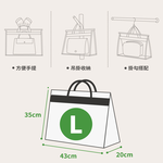 百特兔透明包包防塵袋L_43x35x20cm, , large