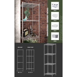 【Y HOUSE】60x60x210公分 超強耐重四層鐵架 荷重型層架 置物架, , large