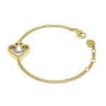 CHARRIOL 夏利豪 Silver Bracelet with 23k yellow gold plating 鋼索, , large