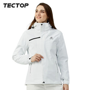 TECTOP 探拓戶外 女款9245080防水透氣衝鋒衣~全防水科技.防風防雨保暖兩件式外套