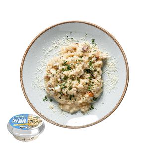 Cream Sauce Seafood Risotto