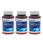 TG型挪威純淨魚油膠囊3瓶加贈隨身小收納盒(180顆/瓶 總共540顆), , large