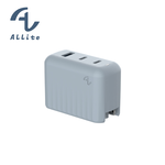 [萬摩科技]Allite A1 PRO 70W 1A+2C 氮化鎵三孔快充-霧霾藍, , large