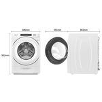 Whirlpool 8TWFC6810LW Front load WM-15KG, , large