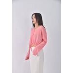 (XL) we we質感V領粉色外套二手衣, , large