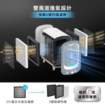 【Leo手機周邊專賣店】DIKE戴克 寵愛抗敏清淨機 桌上型 / HCF600WT, , large