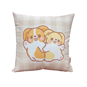 【多利寶寢具】柯基犬卡卡_水晶絨靠墊抱枕-Enjoy Today