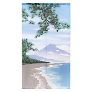 日本製【コスモ】長門簾《夏季富士山》