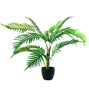 ARTIFICIAL GREEN PALM TREE 90CM