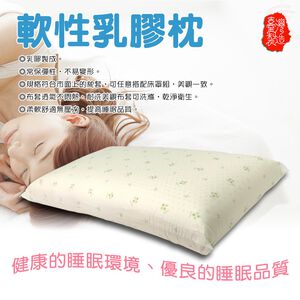 GS MALL 台灣製造 一入 蜂巢式透氣軟性乳膠枕 62x38cm 彈性枕頭 透氣枕頭 蜂巢式 軟性枕 乳膠枕 透氣枕