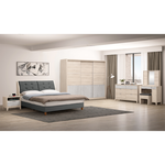 【唯熙傢俱】奧里橡木白床頭櫃, , large