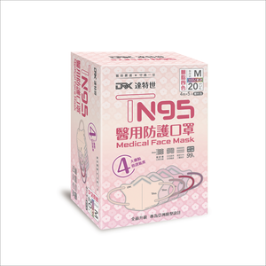 【DRX達特世】TN95醫用3D口罩-成人/兒童20入 (顏色/尺寸任選),  【DRX達特世】TN95醫用3D口罩-成人/兒童20入 (顏色/尺寸任選)