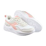 DIADORA迪亞多那 街頭時尚休閒鞋 女運動鞋 女鞋 拼接 寬楦 高腳背 透氣 反光 Q彈 氣墊乳膠鞋墊 白藍 白粉, , large