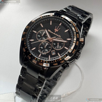 [星晴錶業]MASERATI手錶,46mm,R8873612048黑色錶面黑錶殼深黑色精鋼錶帶款, , large